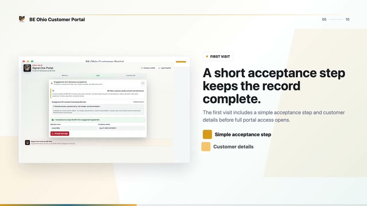 Watch the BE Ohio Customer Portal walkthrough on YouTube