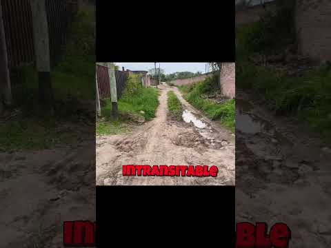 Pasaje abandonado en Gobernador del Campo al 500 - El Manantial #tucuman #elmanantial
