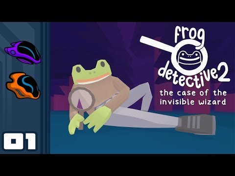 Let's Play Frog Detective 2: The Case of the Invisible Wizard - PC Gameplay Part 1 - Perfectly Dumb