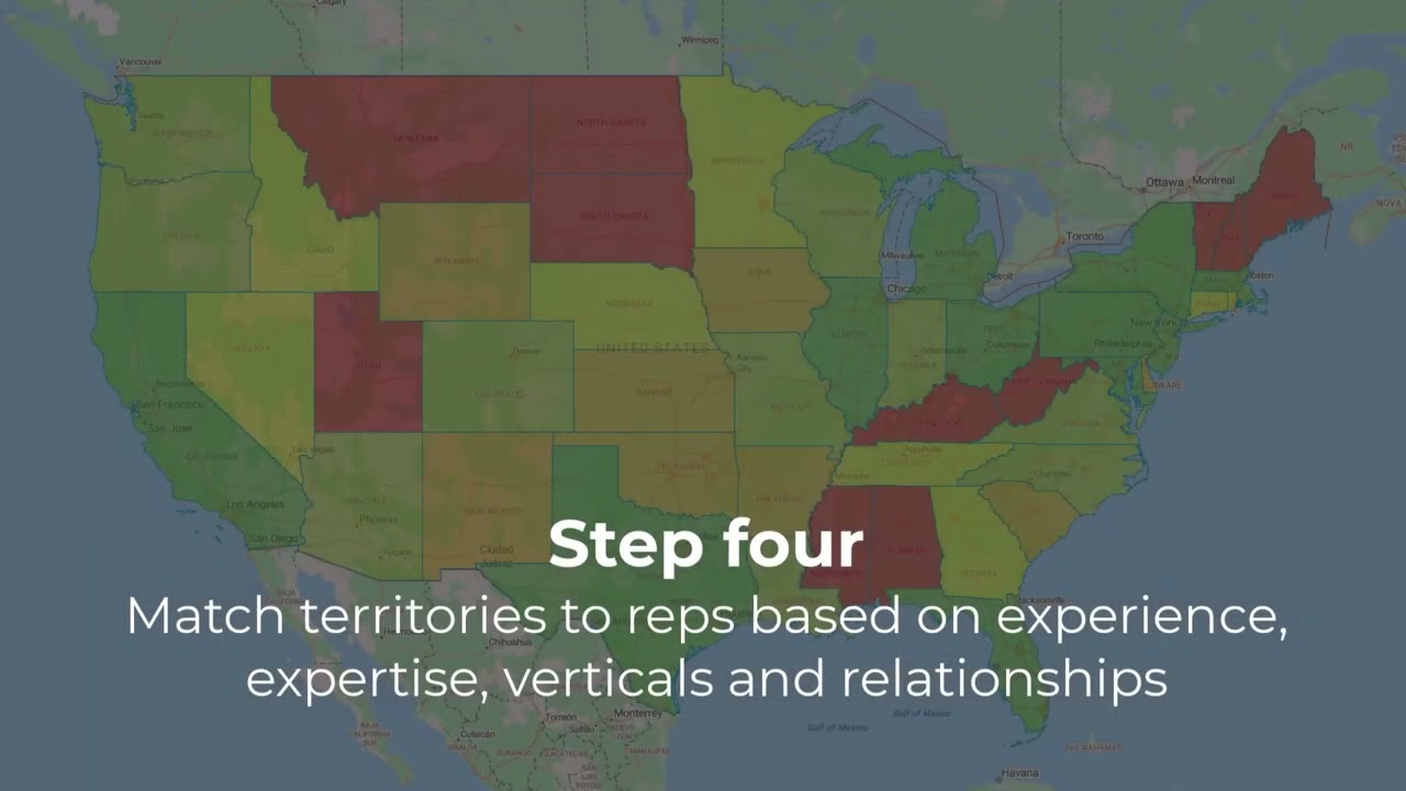 How to design a sales territory