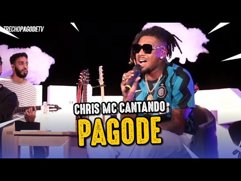 CHRIS MC CANTANDO PAGODE - SÓ AS MELHORES