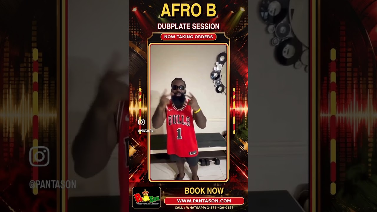 Afro B - Dubplate Session with PantaSon