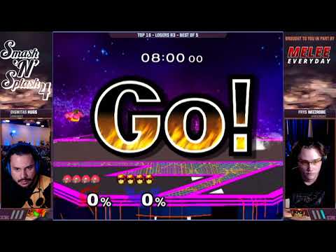 Smash'N'Splash 4 TOP 16 LOSERS - DIGNITAS | HugS (Samus) vs Frys | Wizzrobe (Captain Falcon)