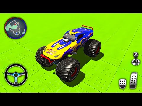 GT Car Mega Ramp 3D - Impossible Car Bus Monster Truck Racing Simulator 2026 | Android iOS Gameplay