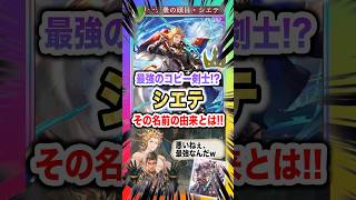 【1分解説】グラブルの最強リーダー「シエテ」 コピー剣士と呼ばれる理由、その名前の由来とは!!【Shadowverse Worlds Beyond(シャドバWBビヨンド)実況・解説】