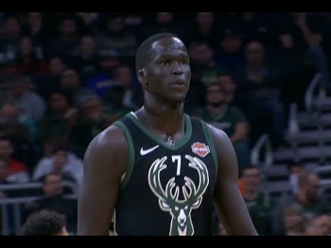 Thon Maker Highlights vs Hawks RS19G37 - 8 Pts, 1 Blk (04.01.19)