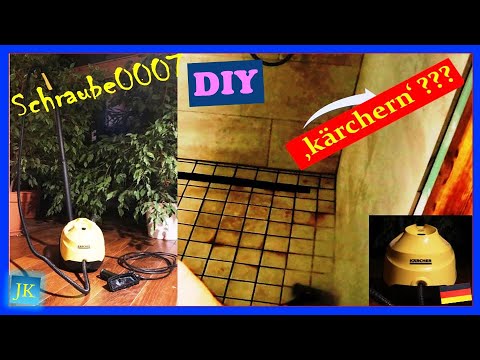 Hält er, was Kärcher verspricht?  Dampfreiniger SC 3 im Einsatz: Diese Duschkabine braucht Dampf 🌬 💨