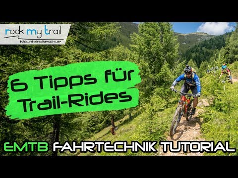 MTB riding technique tips | 6 tips for your first trail ride!