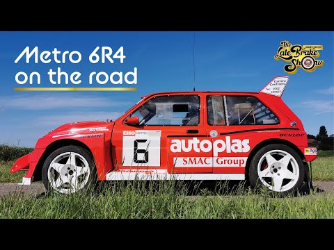 Group B MG Metro 6R4 road drive review - deafening 80s rally legend