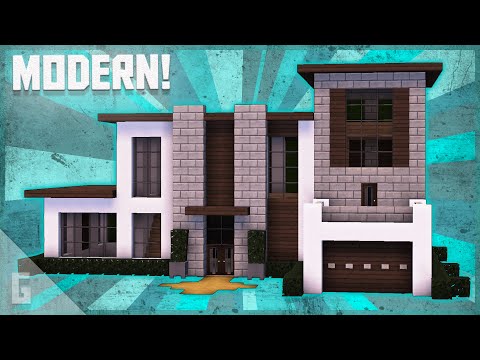 Greg Builds - Minecraft | How to Build a Modern Mansion (#70)