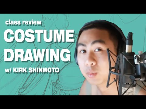 Costume Figure Drawing with Kirk Shinmoto Review