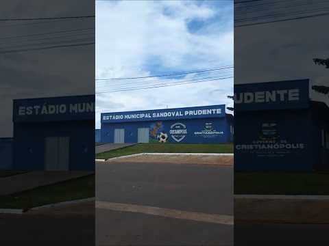 Estádio Municipal Sandoval Prudente em Cristianópolis Goiás.