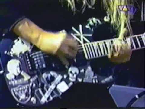 SLAYER Chemical Warfare live HQ Donington England at Monsters of Rock August 26 1995