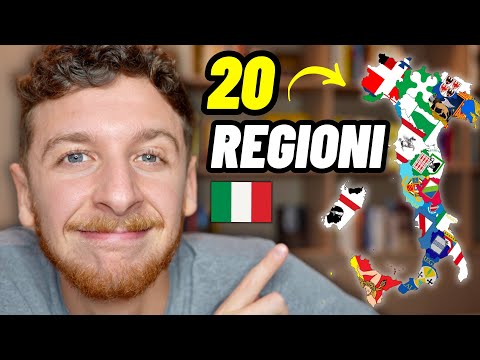 Geografia Italiana: Le regioni e i Capoluoghi d’Italia PARTE 1/2 (Sub ITA) | Imparare l’Italiano