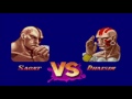Super Street Fighter II Sagat Vs Dhalsim