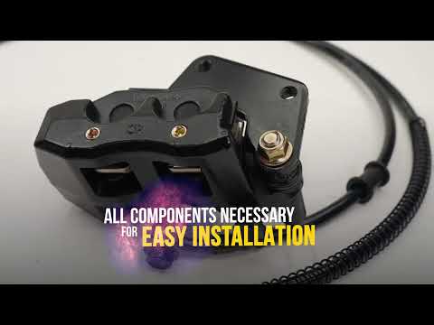 Rear Hydraulic Brake Kit for MB200 & Hurricane 200X Minibikes | Product Video