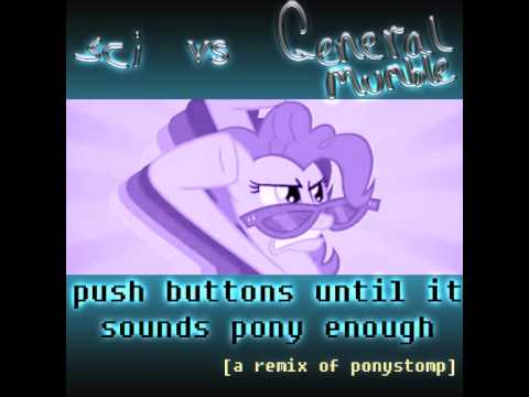 sci vs General Mumble - push buttons until it sounds pony enough