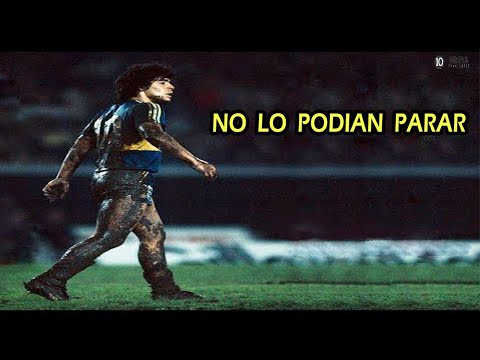 Todo Esto Hizo Diego Maradona en Boca 1981