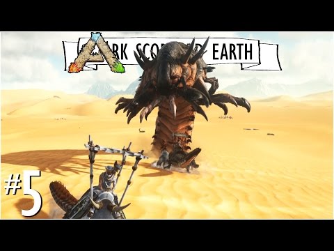 DEATHWORM ATTACK! :: Ep. 5 :: Killing a Death Worm for a Horn :: Ark Scorched Earth :: UniteTheClans