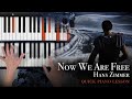 Gladiator - Now We Are Free / Honor Him (Hans Zimmer, Lisa Gerrard) - Piano Tutorial