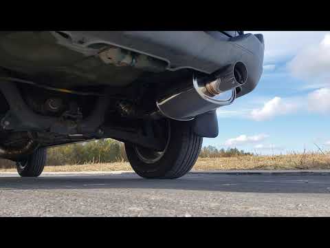 2000 Honda CRV RD1 exhaust. Full Custom 3 inch exhaust Megan Racing MOE.