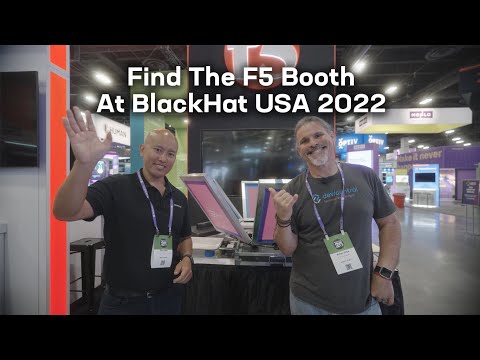 Find F5 at BlackHat 2022