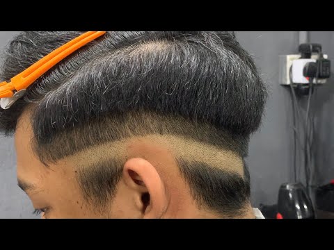 Step paling cepat potong rambut fade // medium fade tutorial