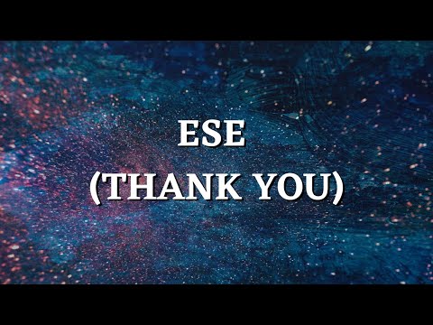 Nathaniel Bassey-ESE (Lyrics Video) Ft. AIDEE IME
