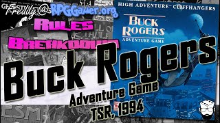 The Buck Rogers Adventure Game (TSR, 1993) | Rules Breakdown