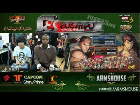 Easyman & Stapcriss vs Yota & Problem X - Bushido Impact 2v2 SSF4