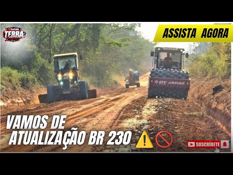 ATUALIZAÇÃO DA BR 230 TRANSAMAZÔNICA URUARÁ SENTIDO MEDICILÂNDIA KM 138 15/10/25