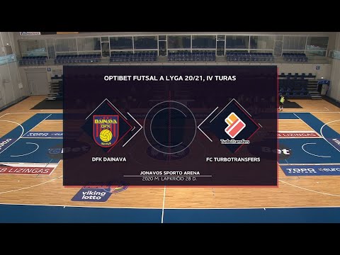Optibet Futsal A Lyga | DFK Dainava - FC Turbotransfers | Rungtynių Santrauka |