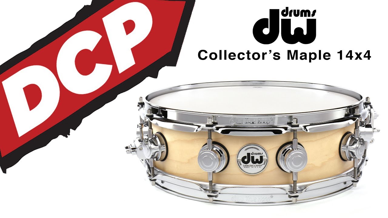 DW Collectors Maple Snare Drum 14x4 - Video Demo
