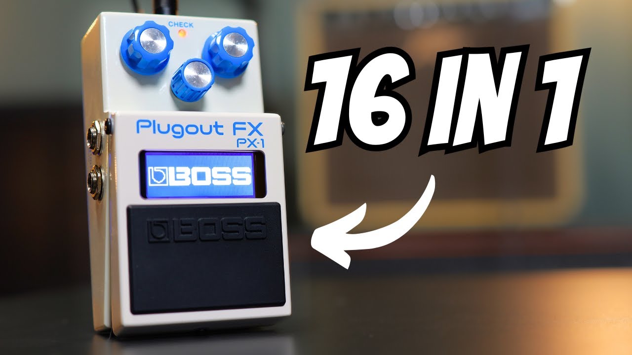 16 Legendary Effects in One Pedal - BOSS PX-1 Plugout FX - YouTube