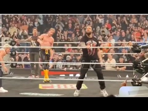 Roman Reigns & CM Punk destroy Logan Paul off air after - WWE Raw & Smackdown