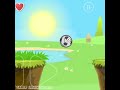 Red Ball 4 Square Push Football In Valley Level 8