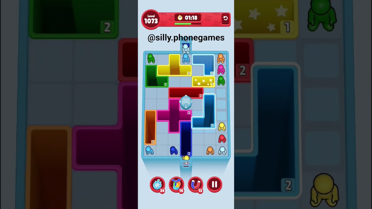 Drop Away Level 1073 Walkthrough Solution