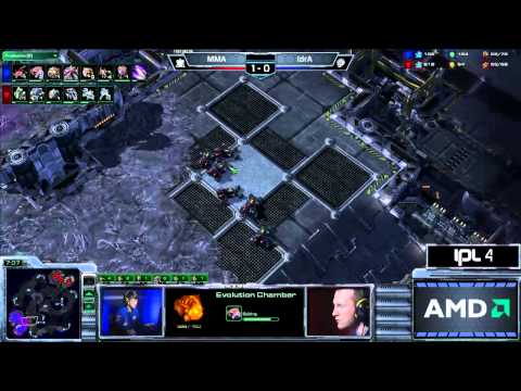 MMA vs IdrA - Game 2 - IPL4 Groups - StarCraft 2