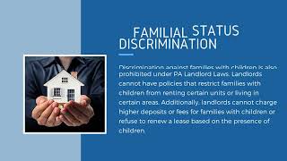 Discover Types of Discrimination Prohibited by PA Landlord Tenant Law