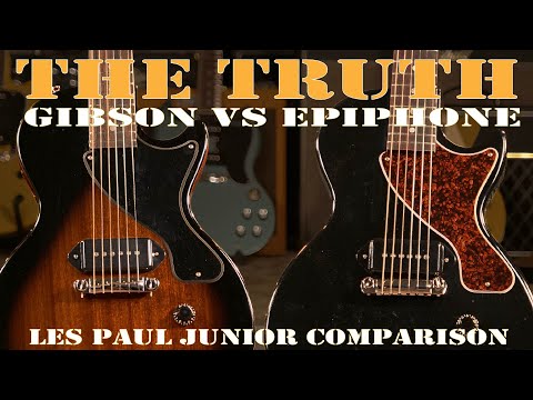 Les Paul Junior Shootout - Gibson vs Epiphone - Back to Back Comparision