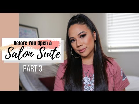 before you open a salon suite