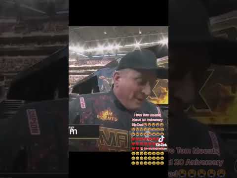 I loveTom Meents Max-d 20Aniversary Rip Dad😭❤️ #monsterjam#rip#iloveyou#maxpreps#racing#Monstertruck