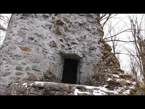 Ruine Königsburg: Stempelstelle HWN 41 ... noch 16 Stempel zur Wanderkaiserin