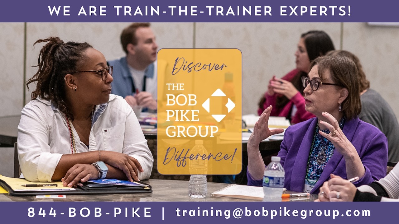 Train the Trainer The Bob Pike Group Instructional Design Short - Ava Varelas   Spokeo