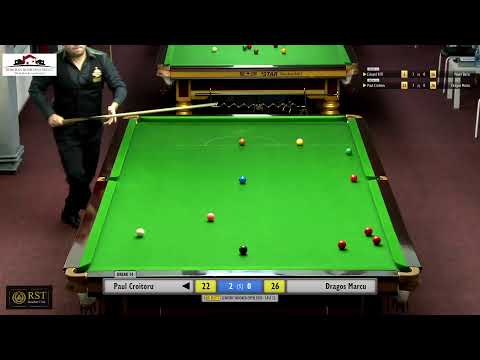 Paul CROITORU - Dragos MARCU - CENTURY SNOOKER OPEN 2020 (LAST 32)