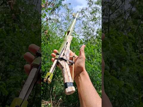 effective bamboo  gun #bamboocrafts #power #shorts