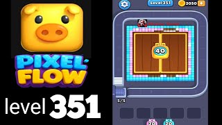 Pixelflow level 351 Guide Walkthrough Solution
