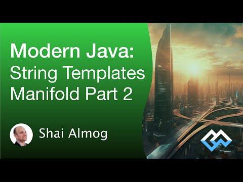 Modern Java Java String Templates Today Manifold P2