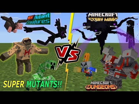 Ultimate Minecraft Showdown: Mutants vs Bosses!