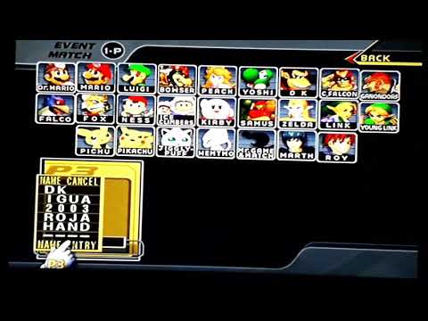 IGUANA 2003 GAMES - Super Smash Bros Melee - Master Hand - Trophy Tussle 3 FULL HD